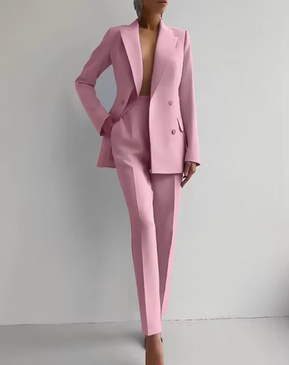 Women's Tailored Blazer and Pants Set
