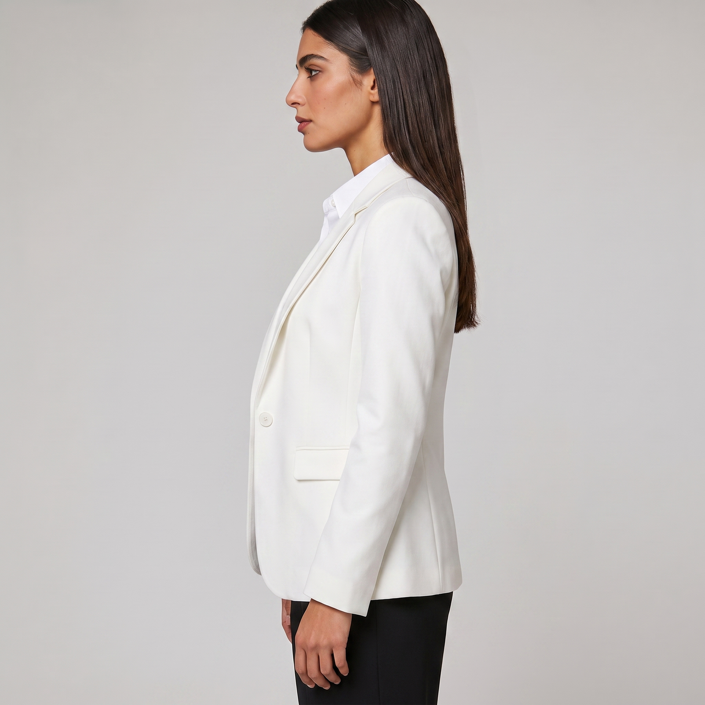 Women's Tailored Blazer for Casual Wear