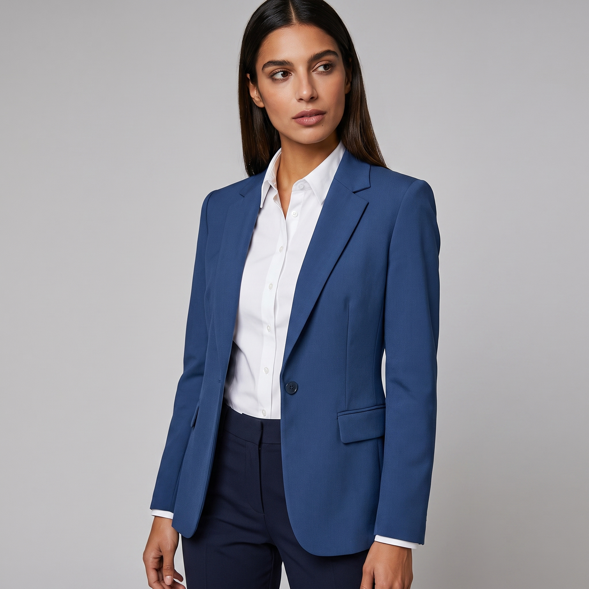 Women's Tailored Blazer for Casual Wear