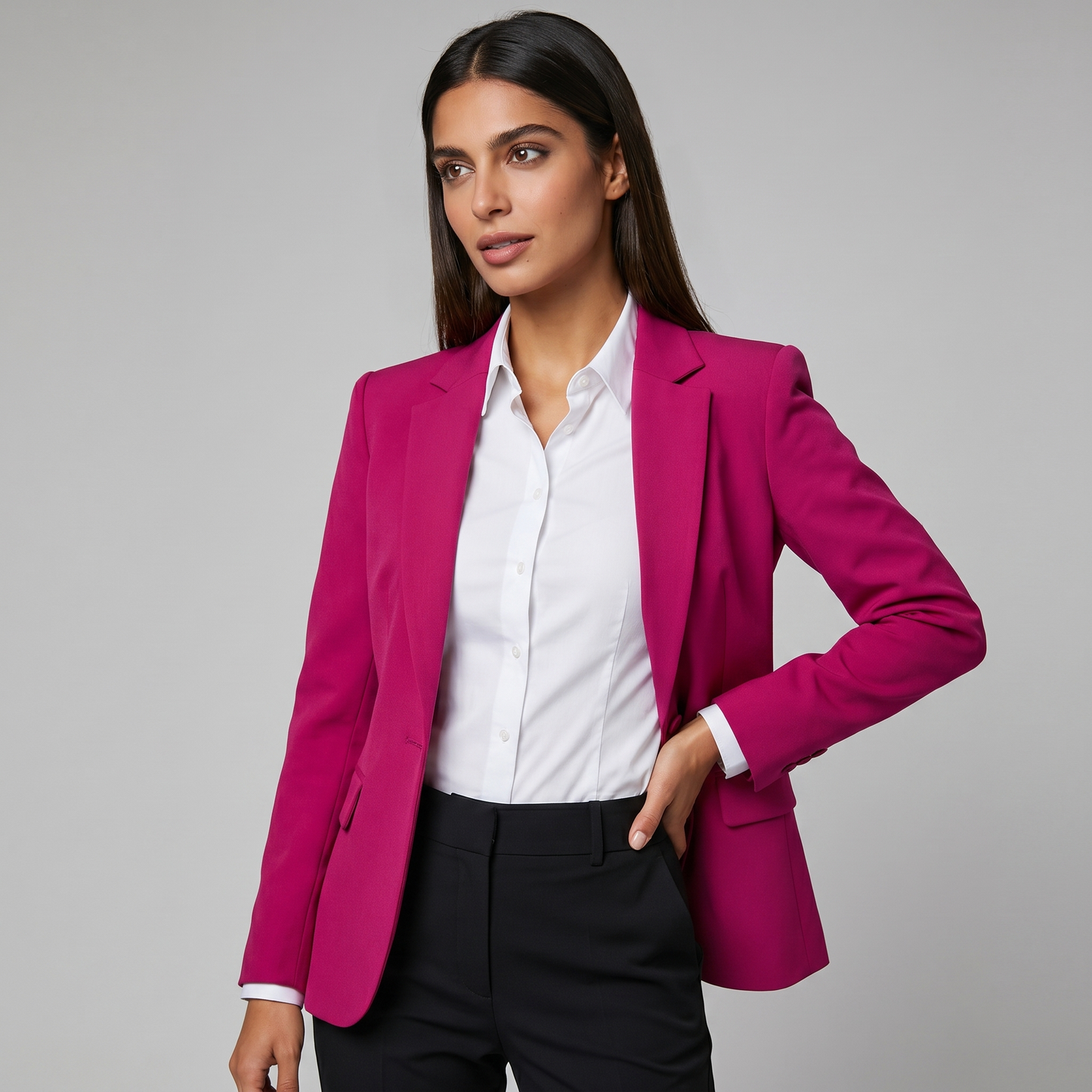 Women's Tailored Blazer for Casual Wear