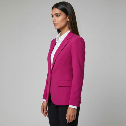 Women's Tailored Blazer for Casual Wear