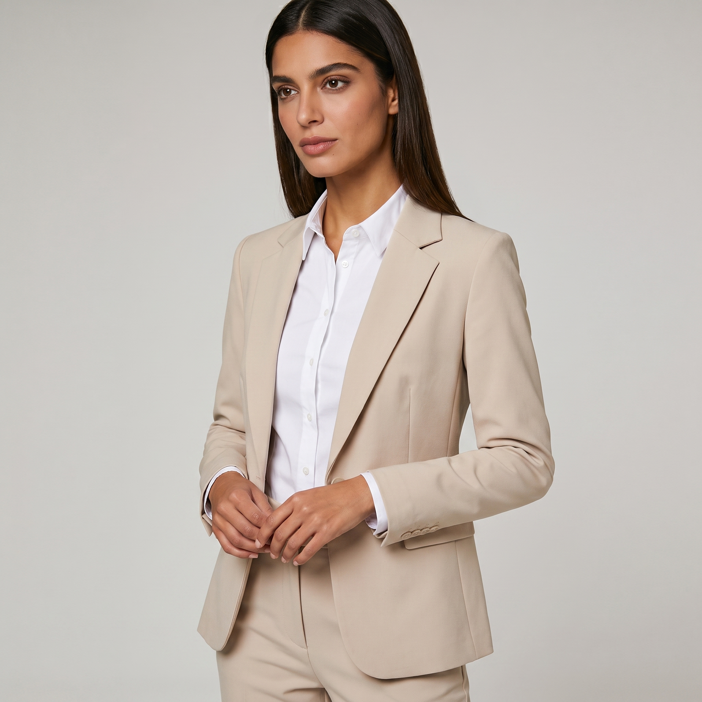 Women's Tailored Blazer for Casual Wear