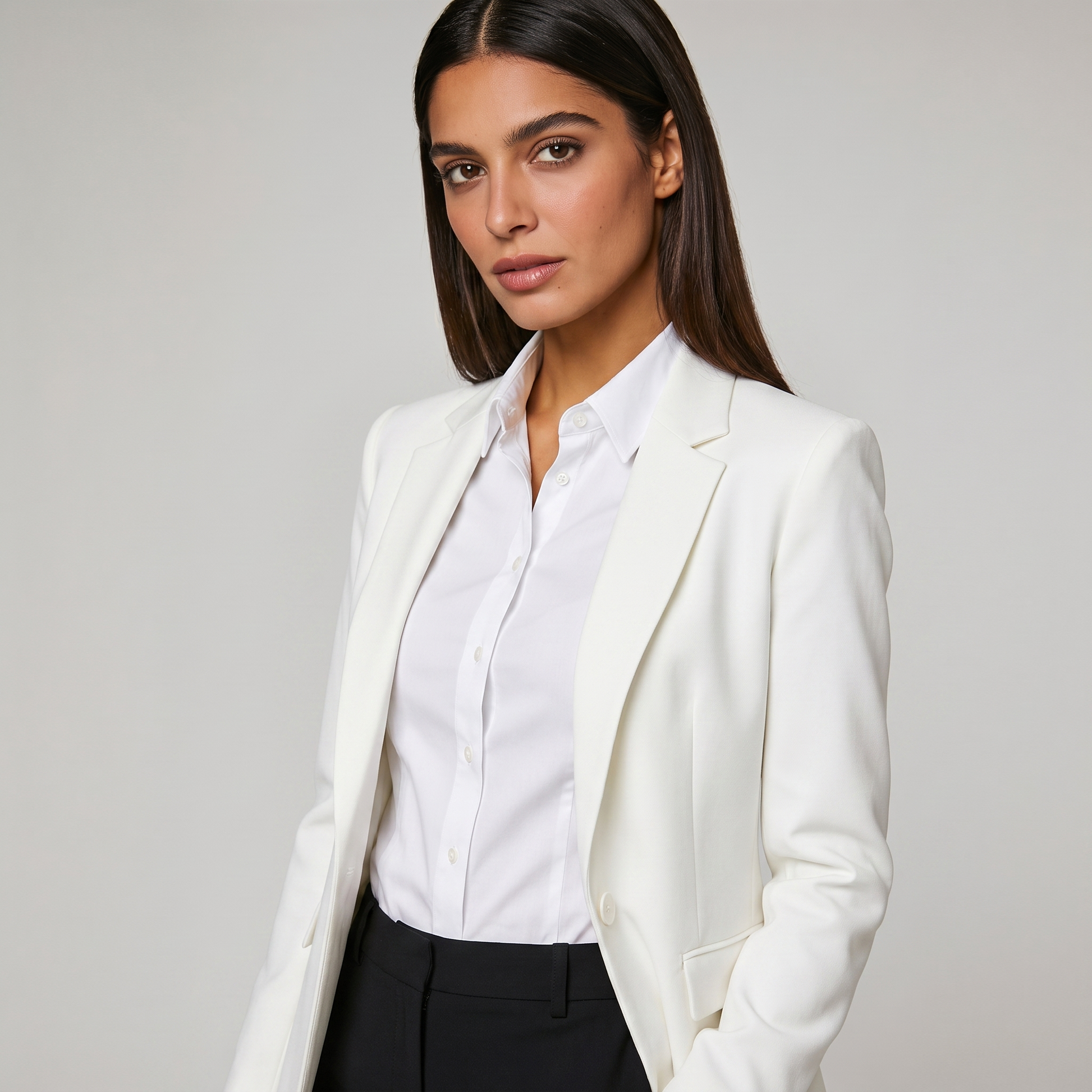 Women's Tailored Blazer for Casual Wear
