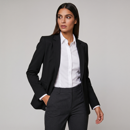 Women's Tailored Blazer for Casual Wear