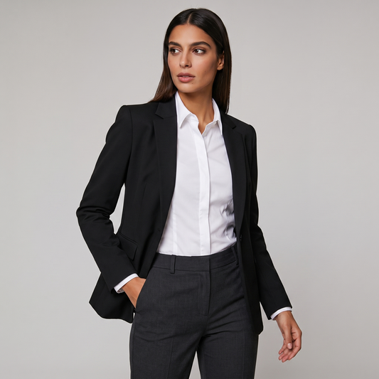 Women's Tailored Blazer for Casual Wear