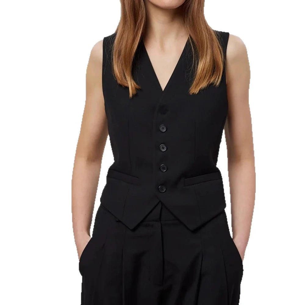 Women's Tailored Business Vest with Modern Design