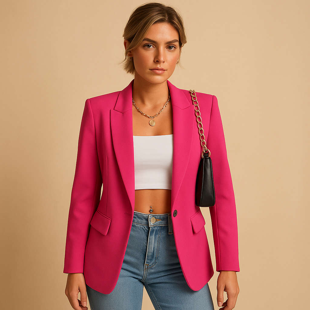 Women's Tailored Fitted Blazer