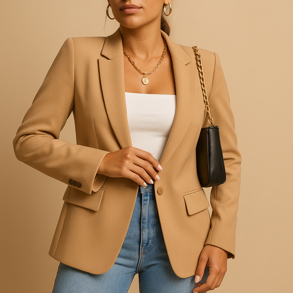 Women's Tailored Fitted Blazer