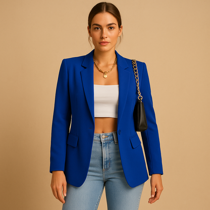 Women's Tailored Fitted Blazer