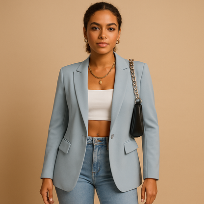Women's Tailored Fitted Blazer