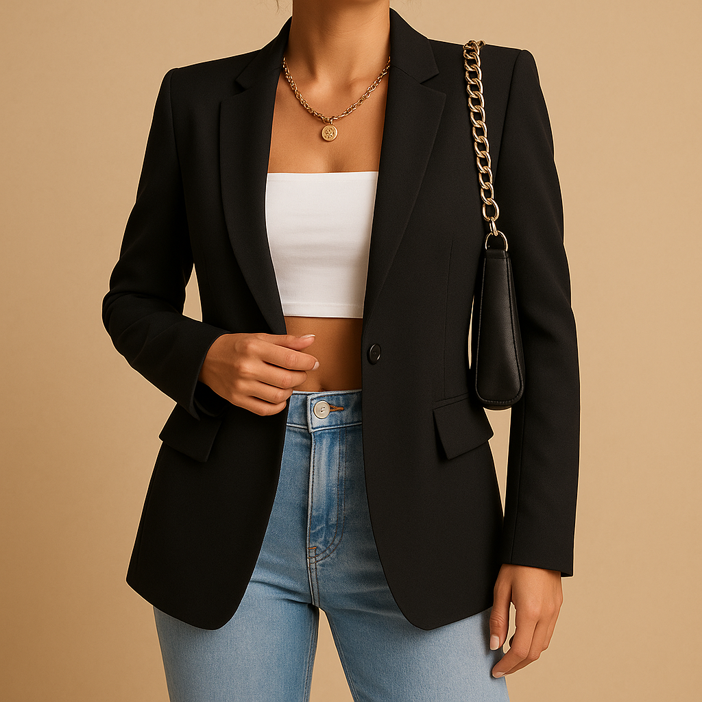 Women's Tailored Fitted Blazer