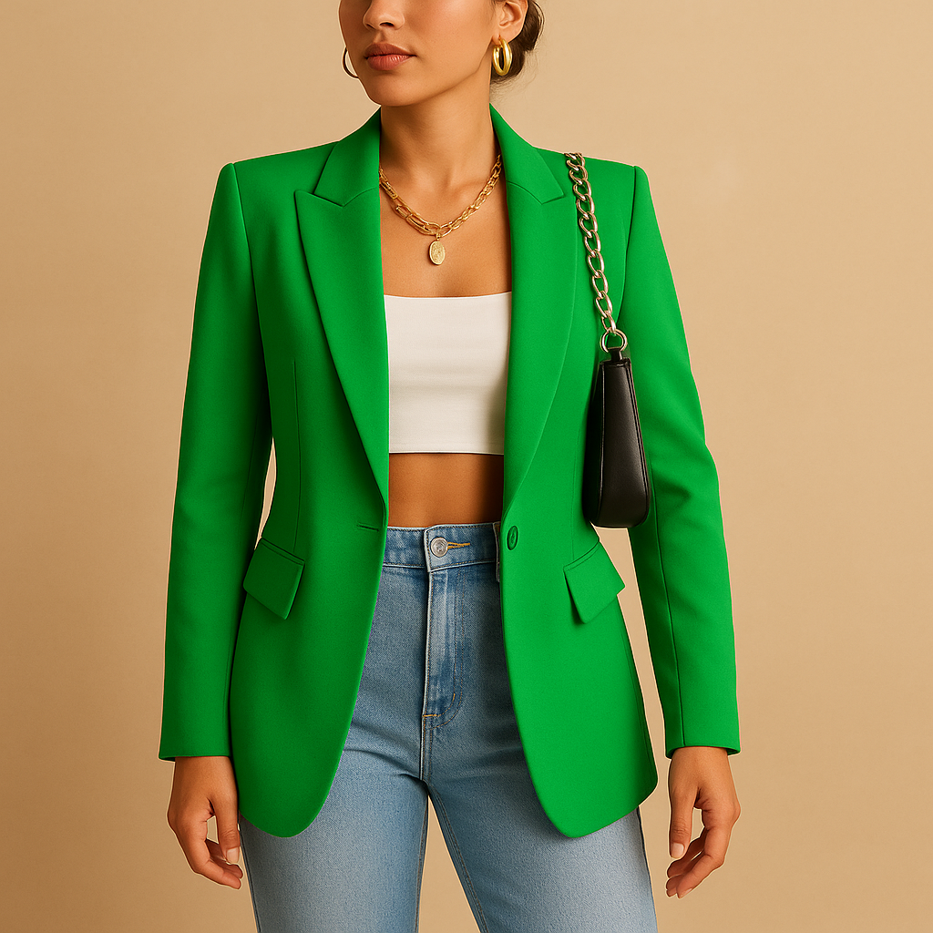 Women's Tailored Fitted Blazer