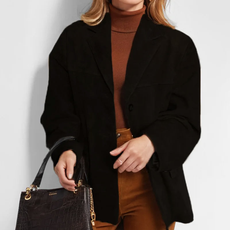 Women's Tailored Suede Jacket