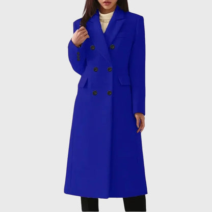 Women's Tailored Wool Blend Coat