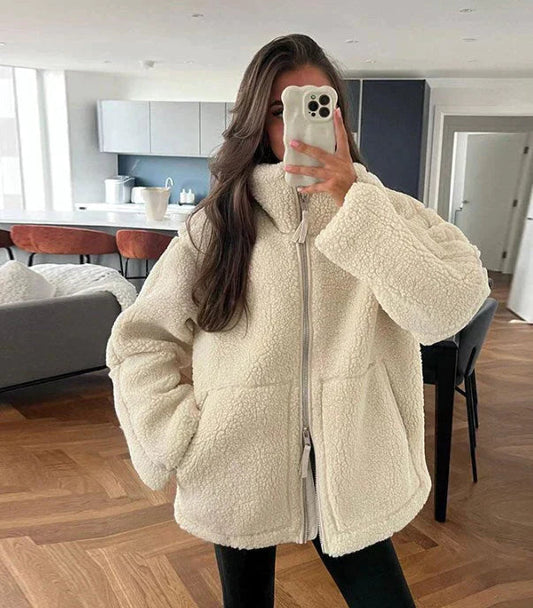 Women’s Teddy Jacket for Autumn