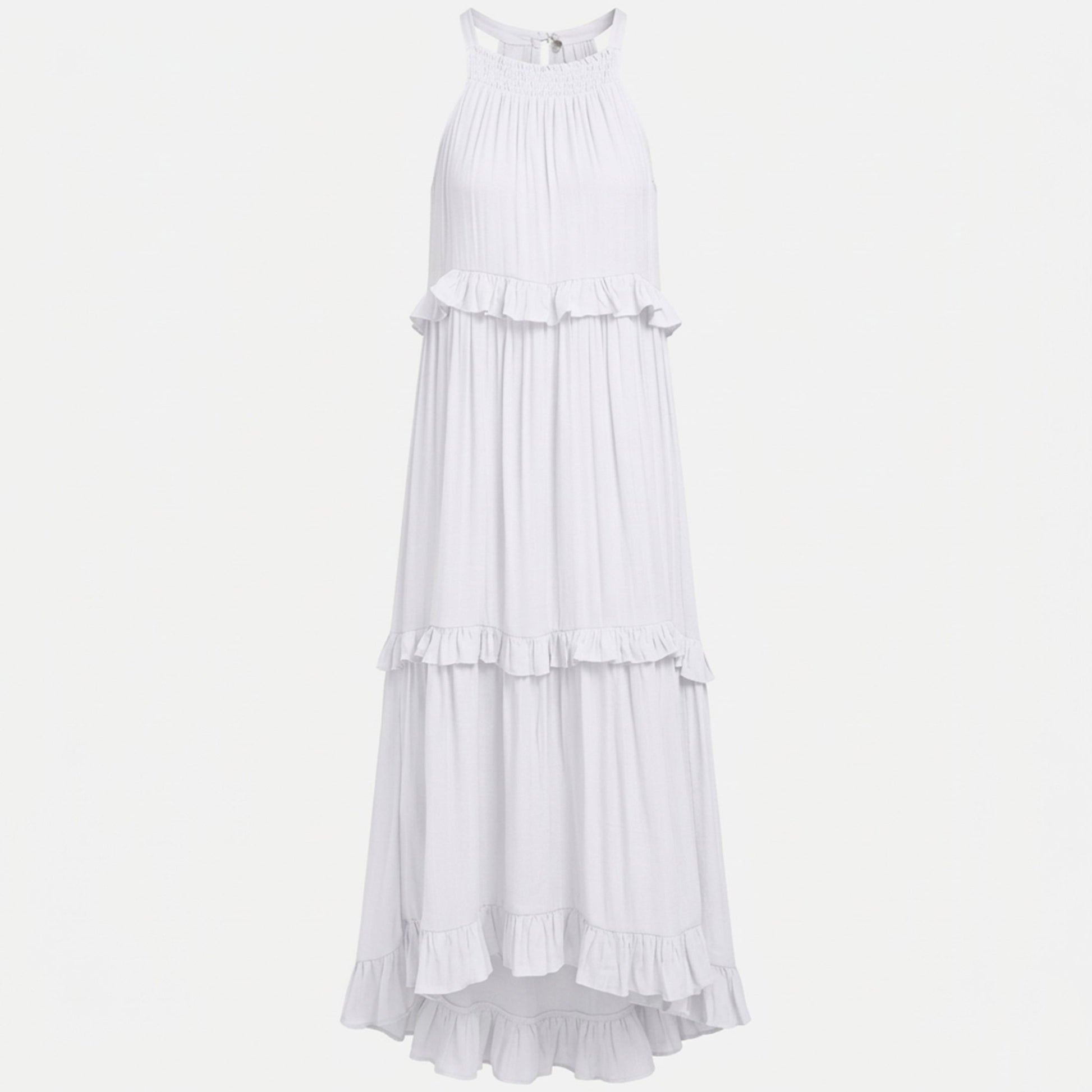 Women's Tiered Ruffle Maxi Dress