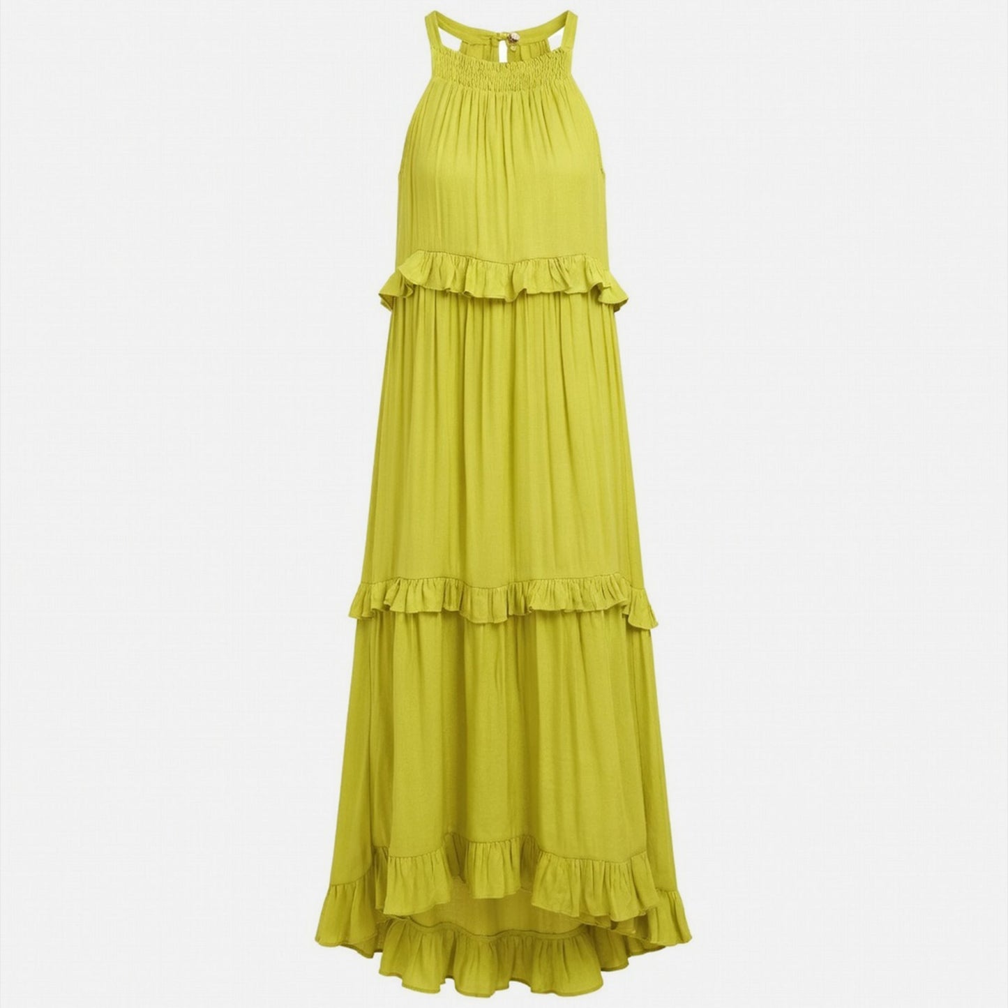 Women's Tiered Ruffle Maxi Dress