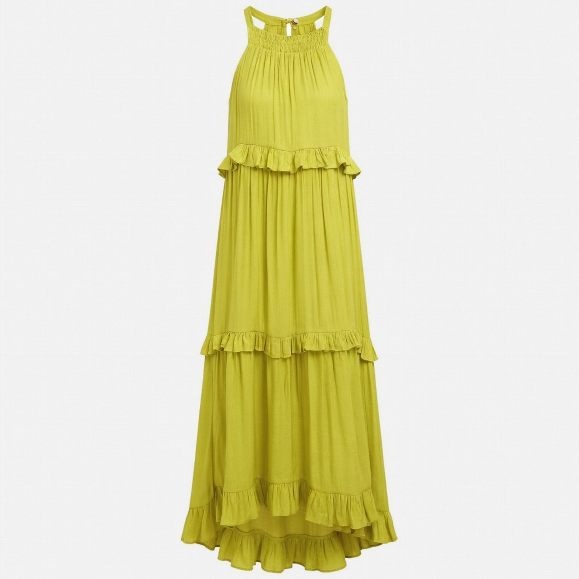 Women's Tiered Ruffle Maxi Dress