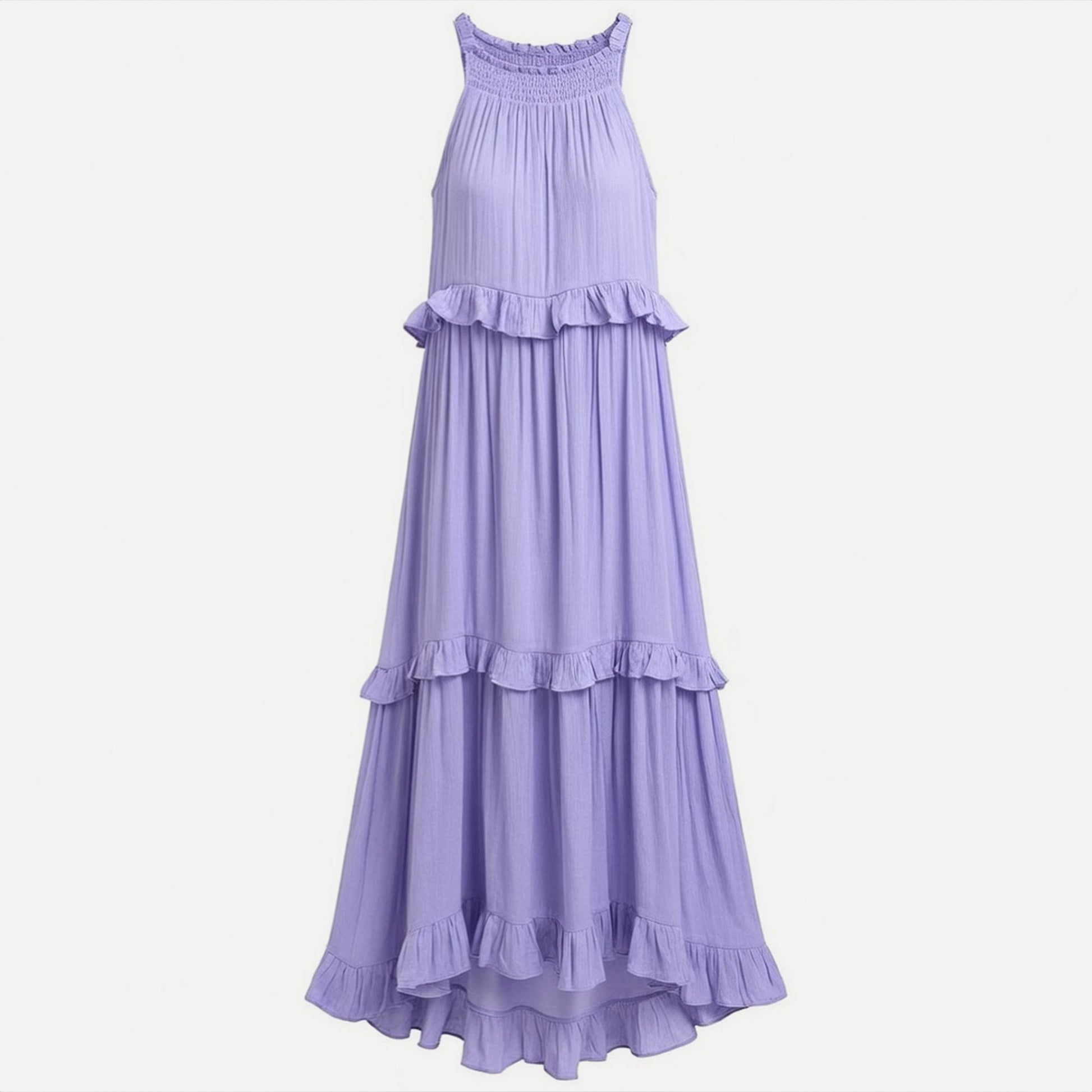 Women's Tiered Ruffle Maxi Dress