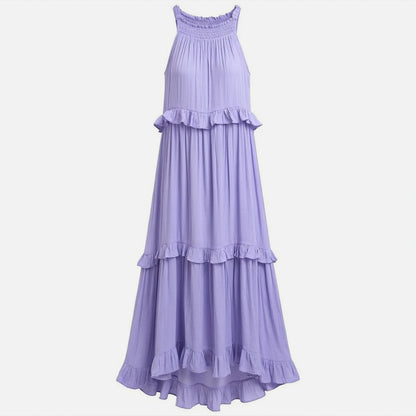 Women's Tiered Ruffle Maxi Dress