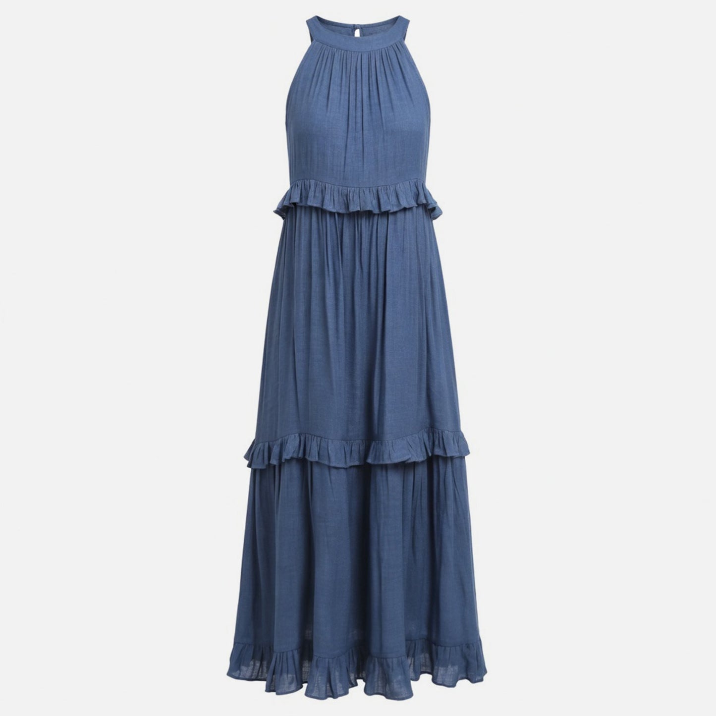 Women's Tiered Ruffle Maxi Dress