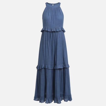 Women's Tiered Ruffle Maxi Dress