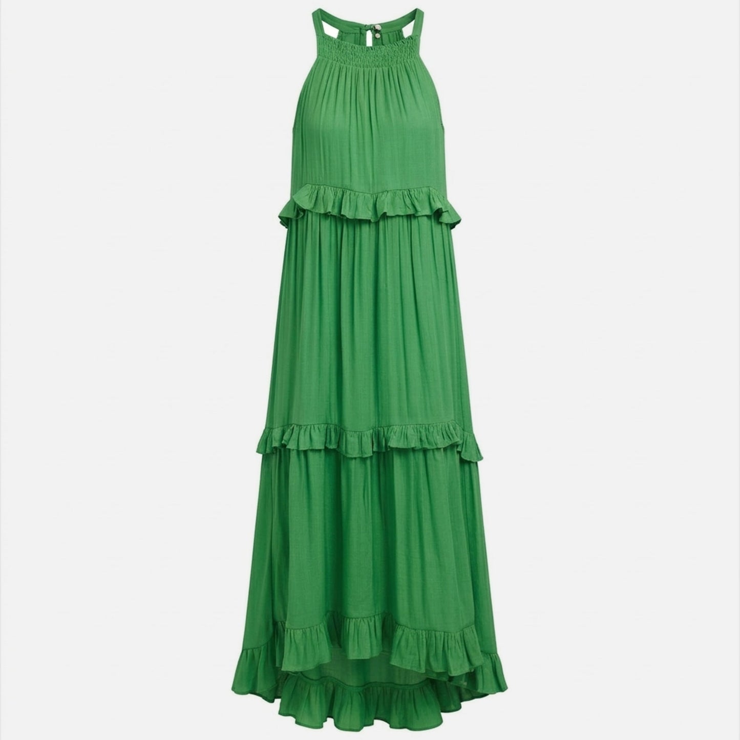 Women's Tiered Ruffle Maxi Dress