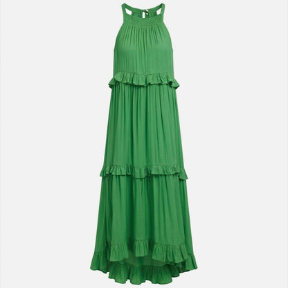 Women's Tiered Ruffle Maxi Dress