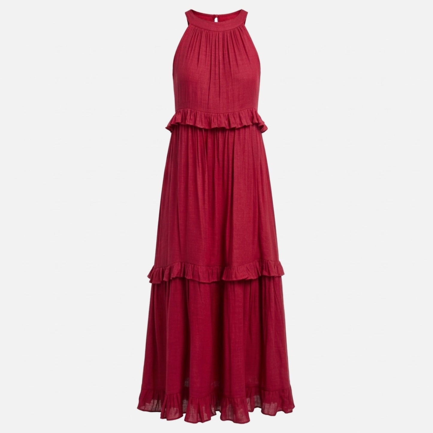 Women's Tiered Ruffle Maxi Dress