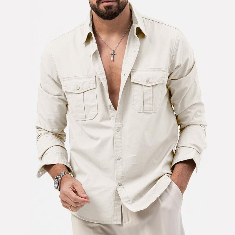 Women's Utility Shirt with Buttons and Pockets