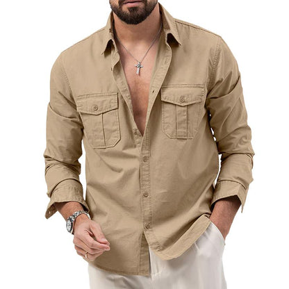 Women's Utility Shirt with Buttons and Pockets