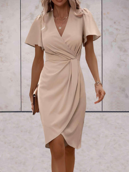 Women's V-Neck Wrap Dress