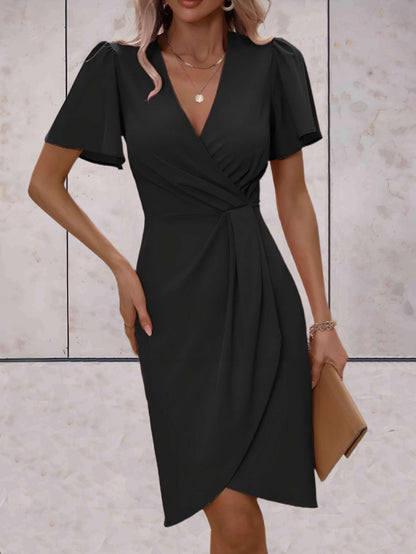Women's V-Neck Wrap Dress