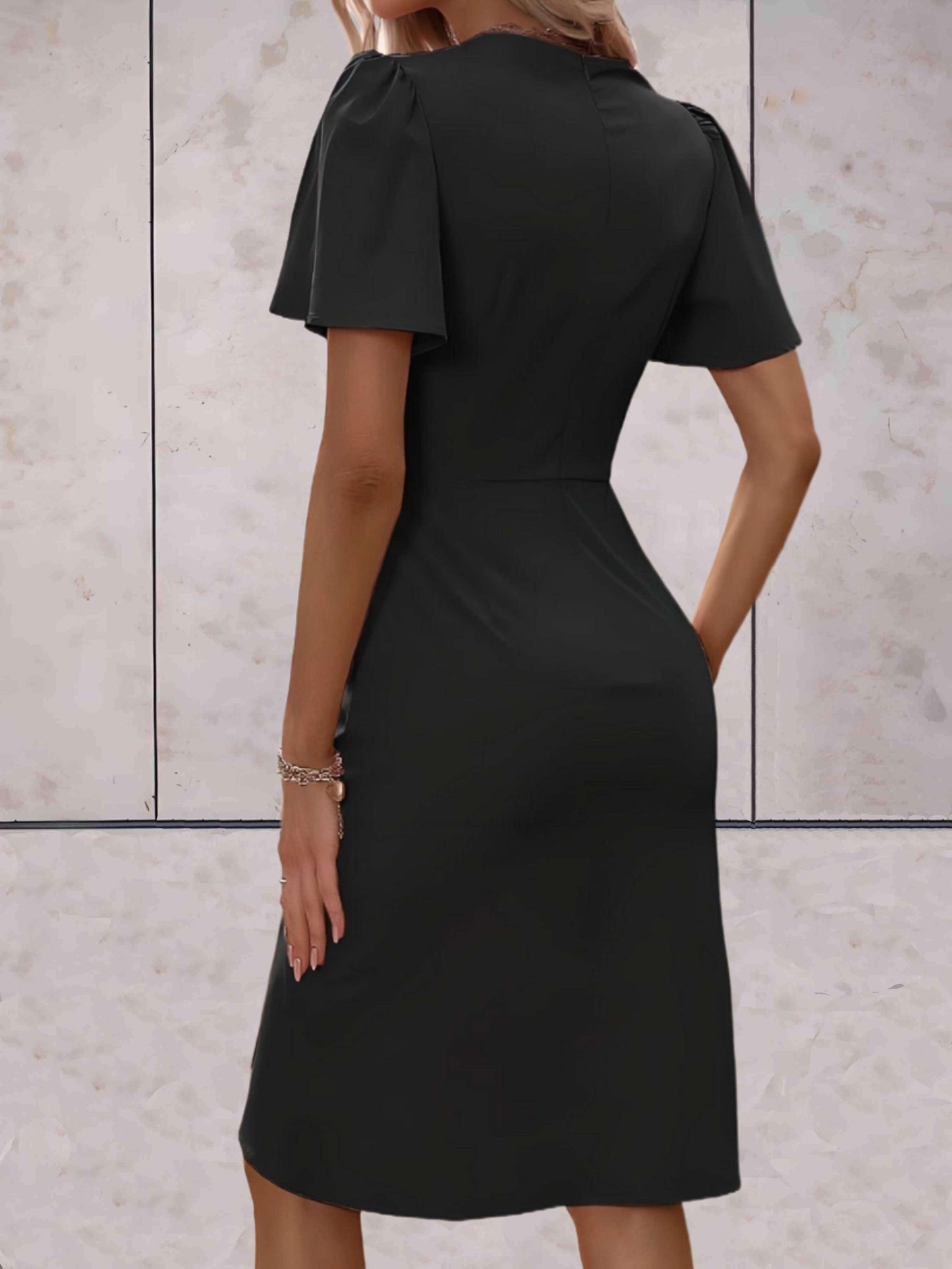 Women's V-Neck Wrap Dress
