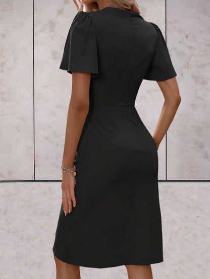 Women's V-Neck Wrap Dress