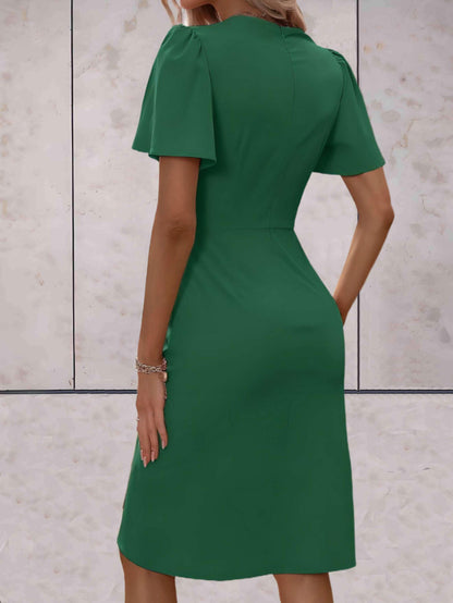 Women's V-Neck Wrap Dress
