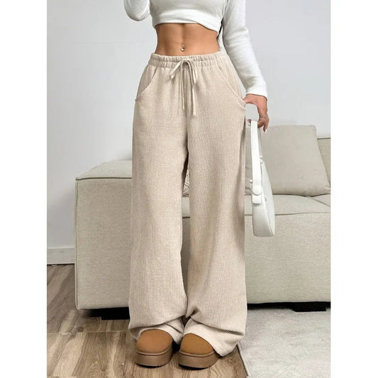 Women's Wide Leg Corduroy Trousers