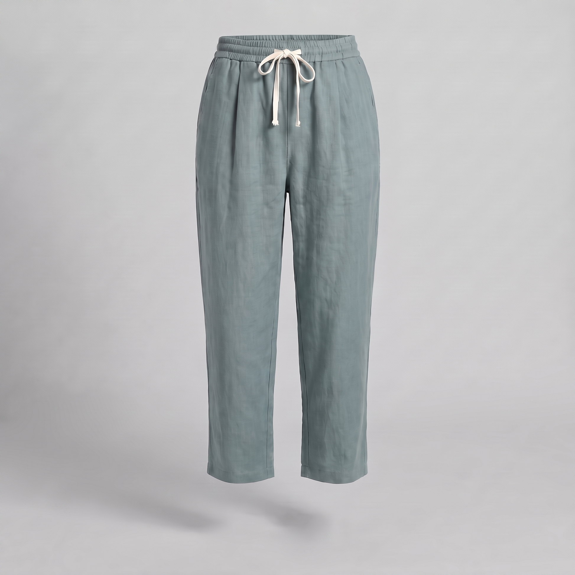 Women's Wide Leg Linen Trousers
