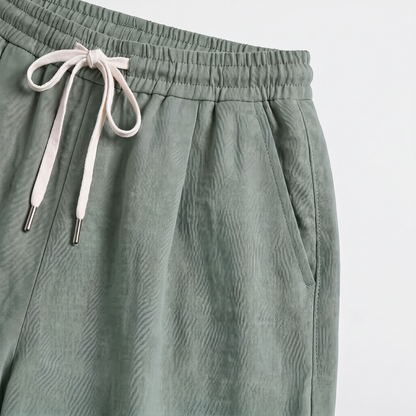 Women's Wide Leg Linen Trousers