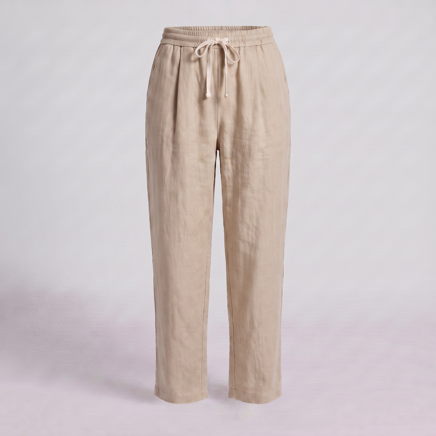 Women's Wide Leg Linen Trousers