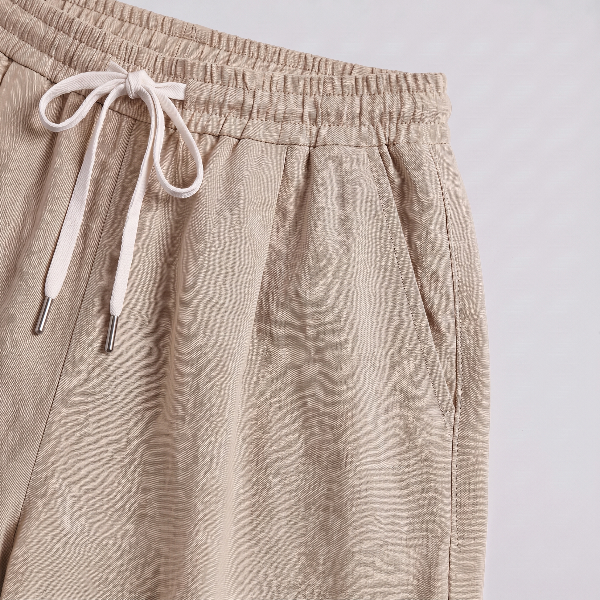 Women's Wide Leg Linen Trousers