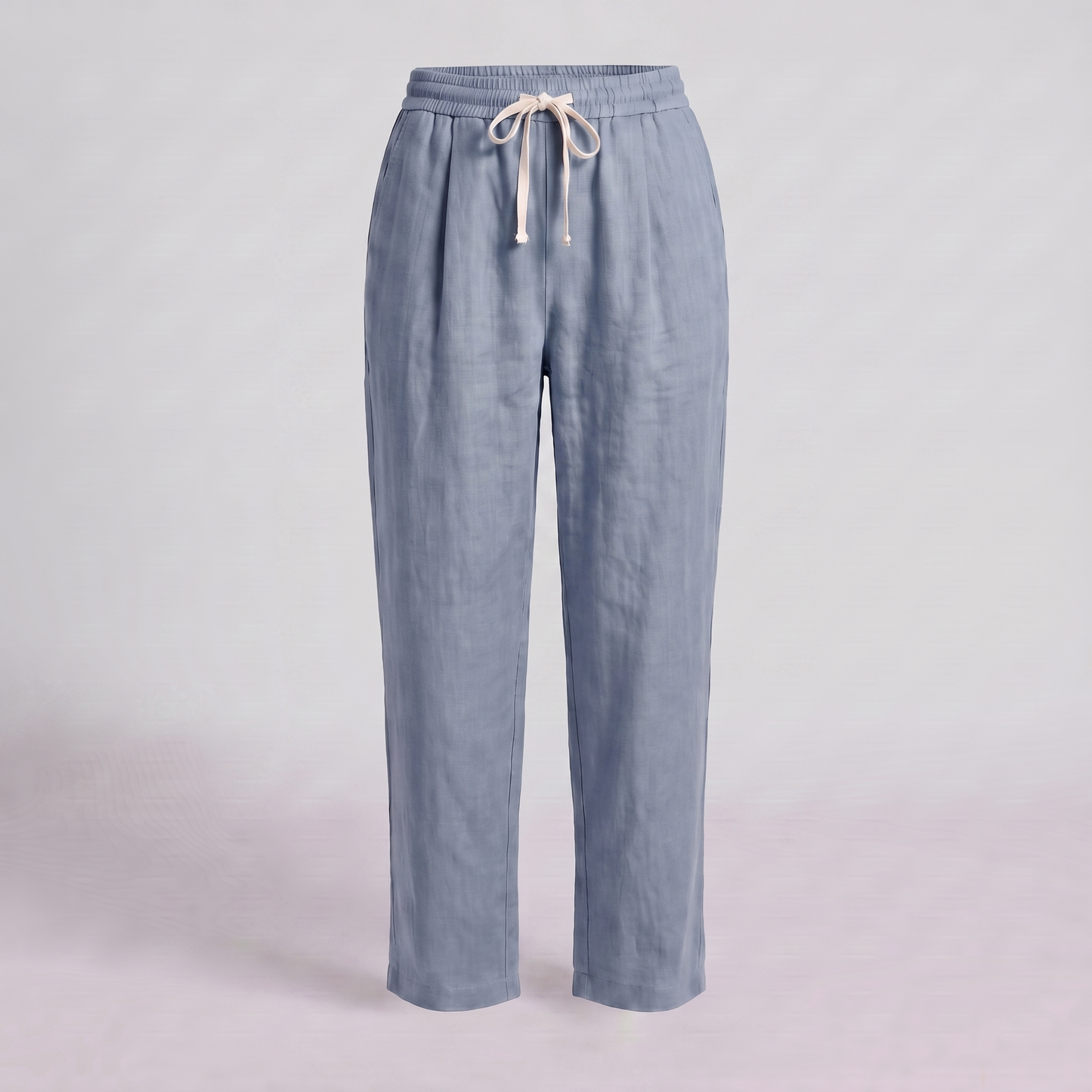 Women's Wide Leg Linen Trousers
