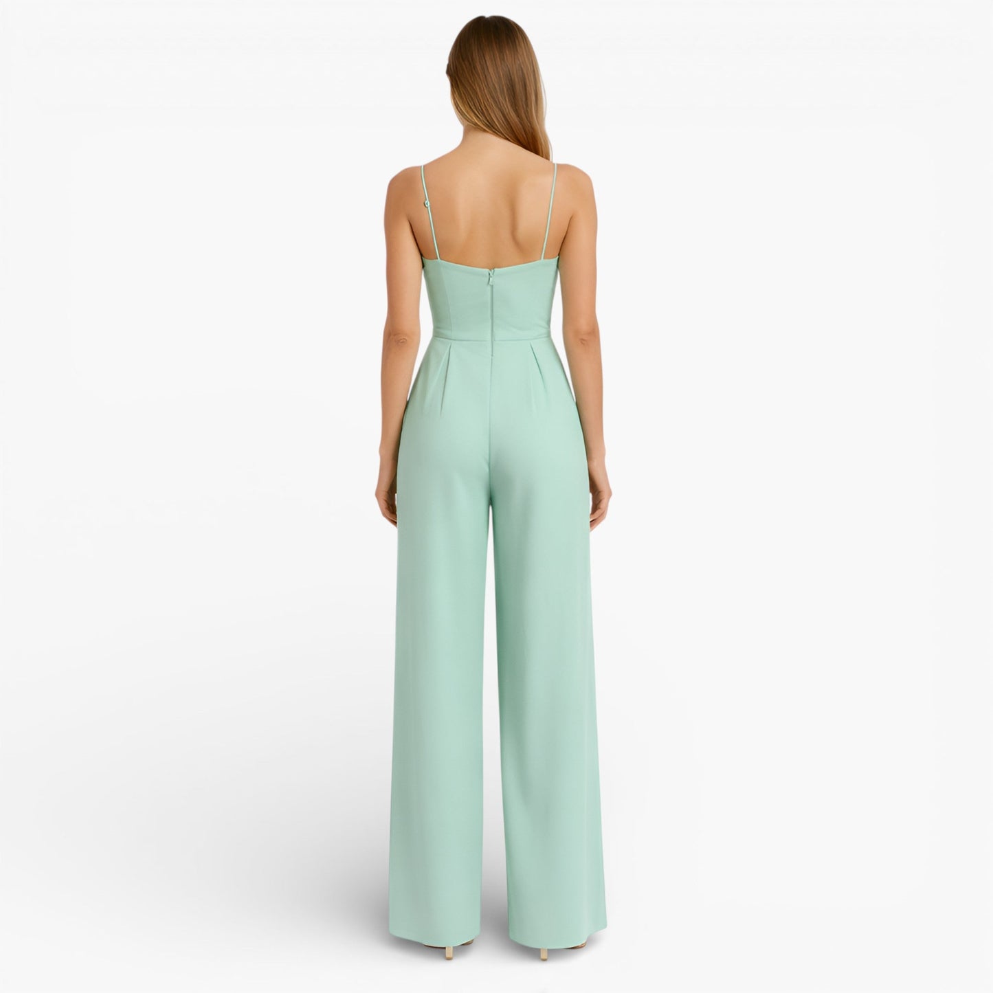 Women’s Wide Leg Strappy Jumpsuit