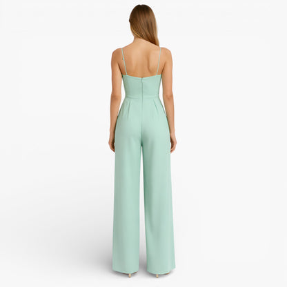 Women’s Wide Leg Strappy Jumpsuit