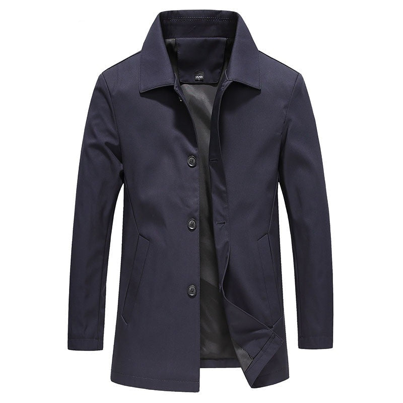 Women's Windproof Fleece Long Coat