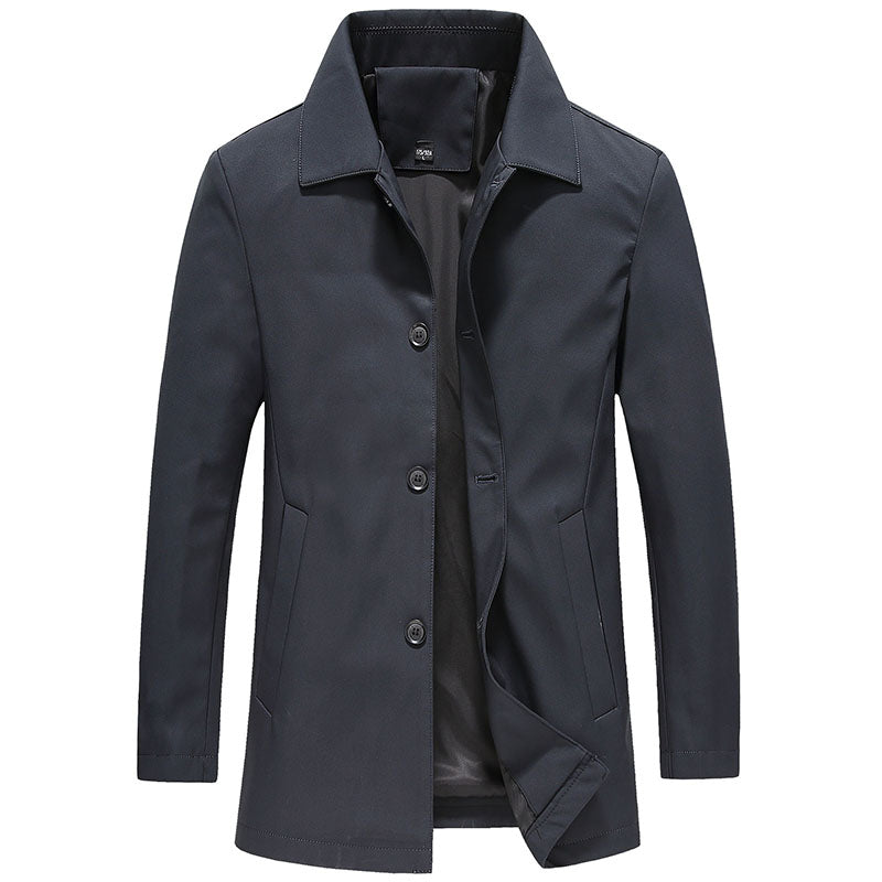 Women's Windproof Fleece Long Coat