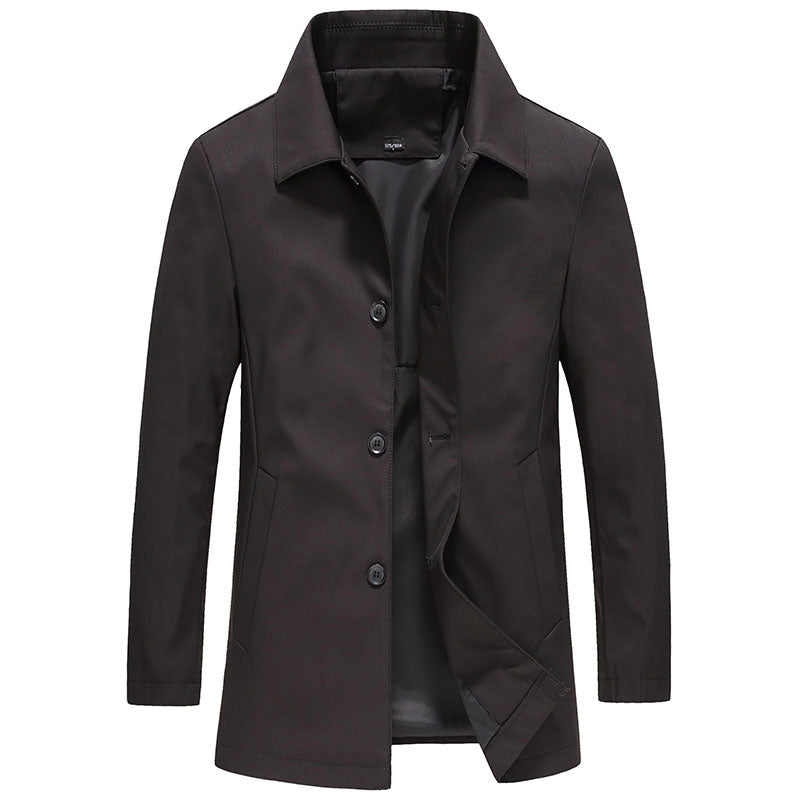 Women's Windproof Fleece Long Coat