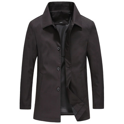 Women's Windproof Fleece Long Coat