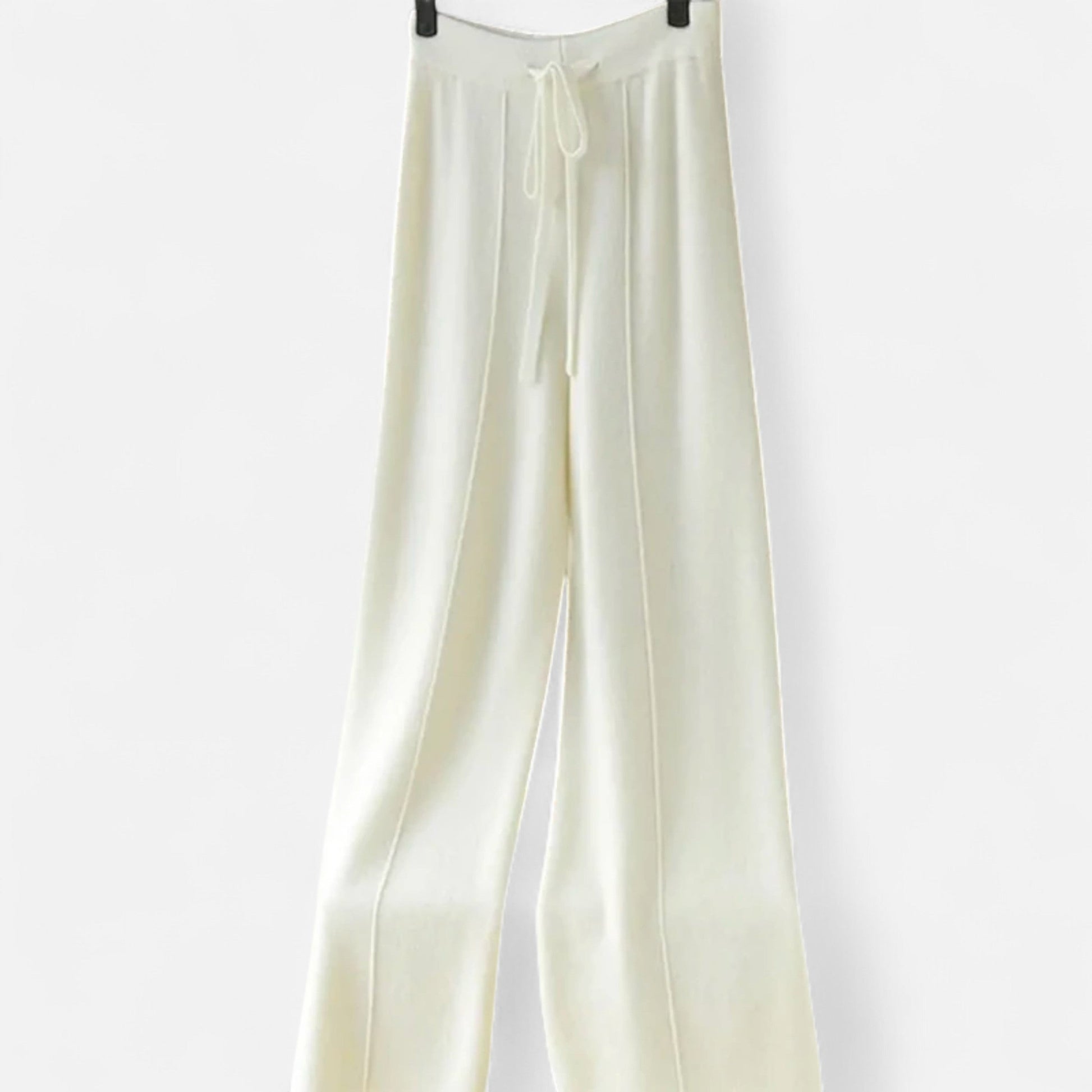Women's Wool Wide Leg Trousers