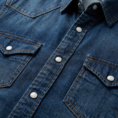 Men's Casual Denim Shirt